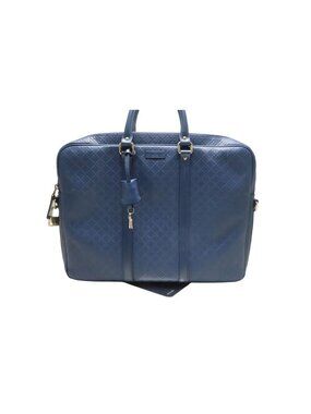 Gucci Diamante Leather Business Briefcase
